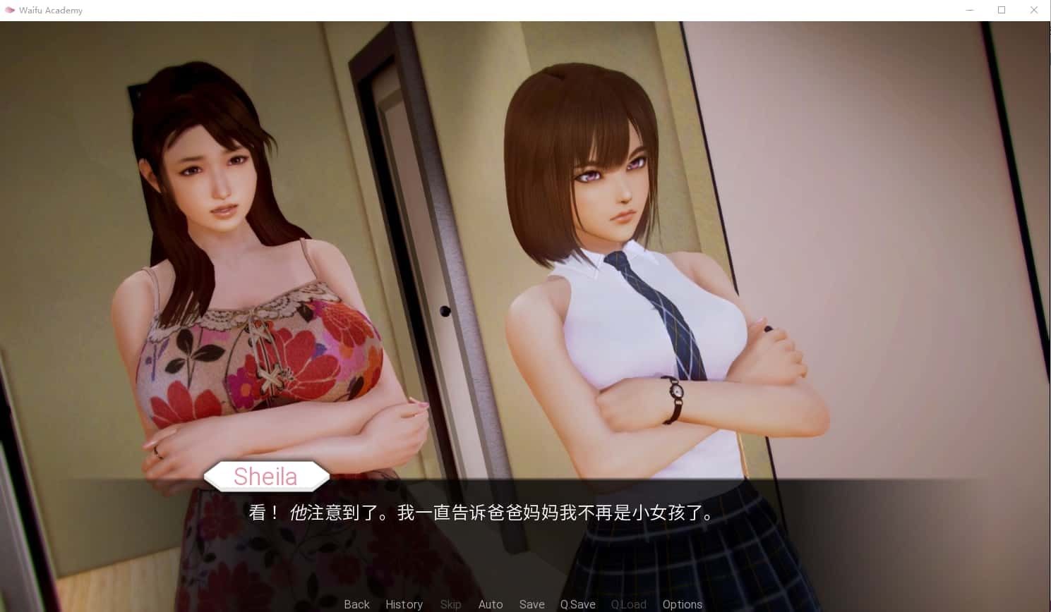 二次元老婆学院_Waifu Academy 操作界面 演示图 7